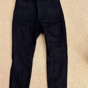 Banana Republic Navy Petite Trousers